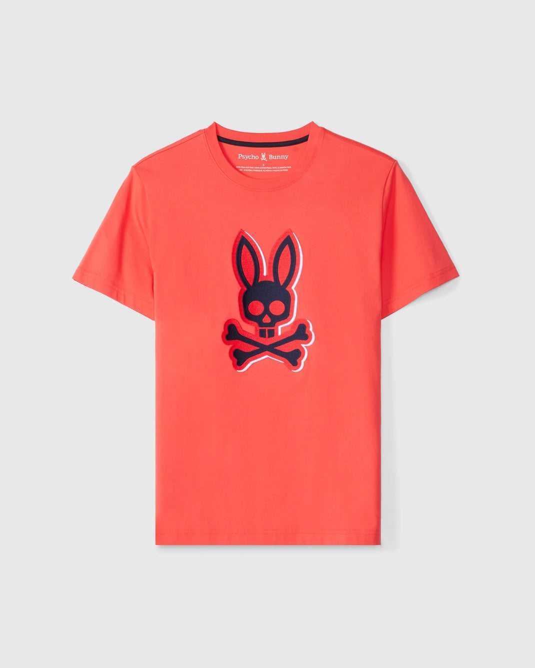 Tees Psycho Bunny Kayden Graphic Tee Hibiscus Homme | SEA-98989797